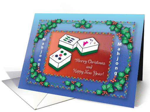Christmas For a Mahjong Player, Tiles card (682585)