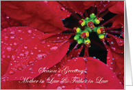Christmas toIn Laws, Mother in Law, Father in Law card