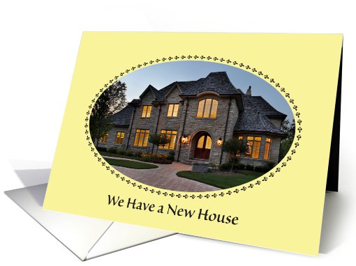 New Address Photo card (707301)