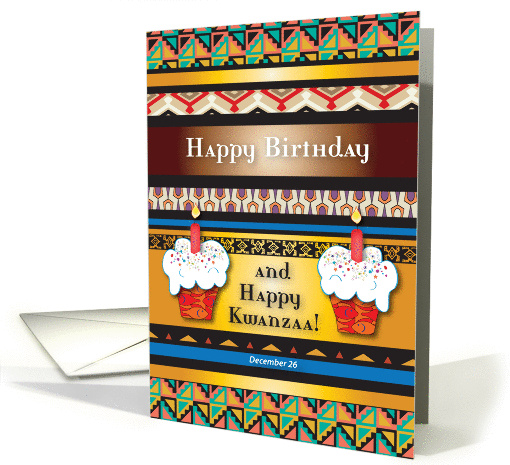Birthday / Kwanzaa card (709880)