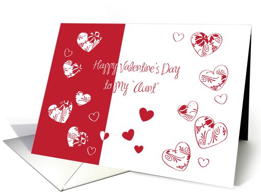Valentine's Day / Like an Aunt card (718859)
