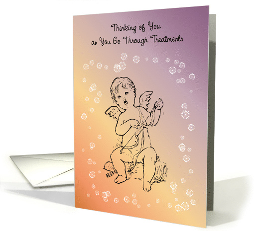 Get Well Cancer Treatments Angel card (721448)