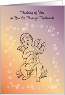 Get Well Cancer Treatments Angel card