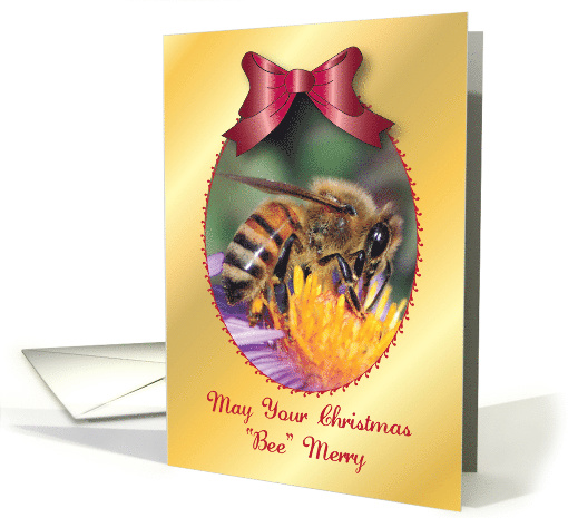 Business Christmas, Honey Bee Theme card (723877)