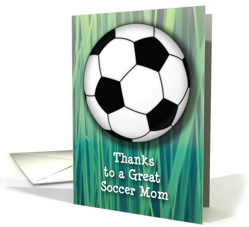 Thank You / Soccer Mom card (725174)