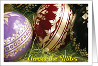 Easter / Across the Miles card
