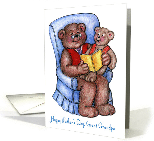 Father's Day To Great Grandpa card (770004)