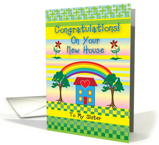 Congratulations / New House, Sister card (776227)