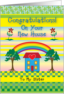 Congratulations / New House, Sister card