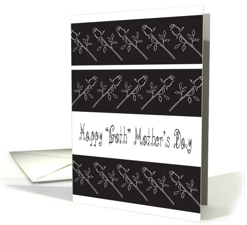 Mother's Day / Goth, EMO, Alternative card (783978)