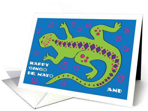 Cinco De Mayo / Birthday, Lizard card (788833)