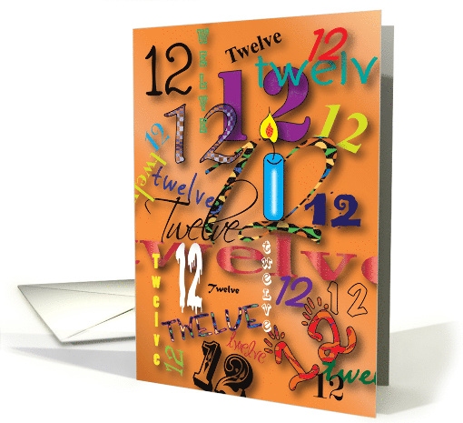 Birthdays For a 12 yr. old card (812798)