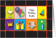 Birthdays / To Estranged Brother card