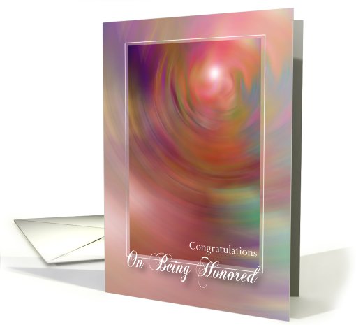 Congratulations / Being Honored card (817542)