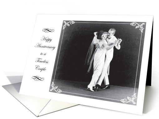 Anniversary / Wedding, Vintage style, nostalgia card (826516)