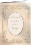 Invitations / Elegant Wedding, formal card