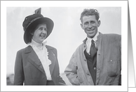 Holidays / Aunt & Uncle Day, vintage photo card