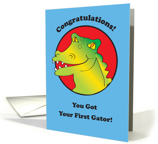 Congratulations / Getting 1st Gator card (831743)