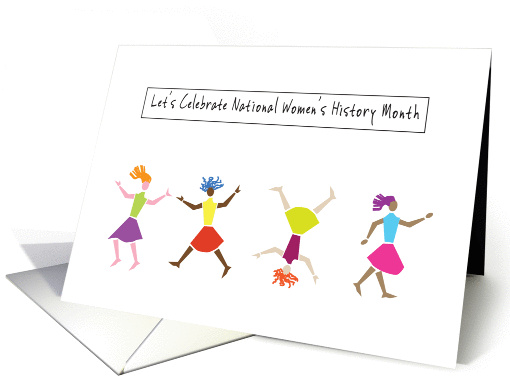 National Women's History Month, March card (831964)