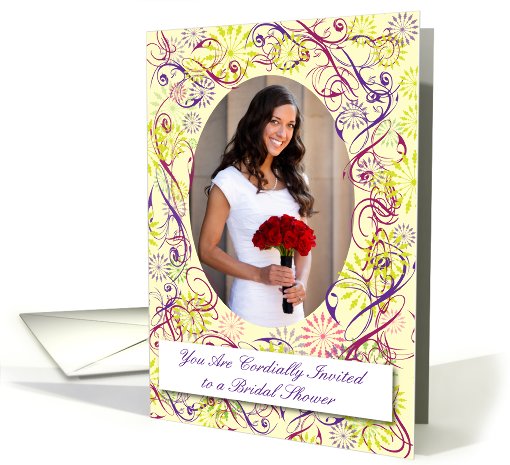 Invitations / To Bridal Shower, Photo card (836396)