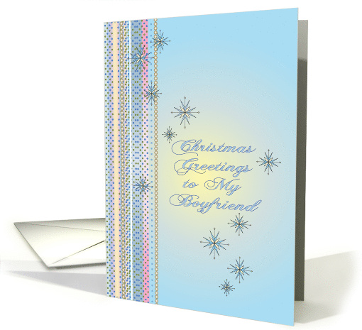 Christmas To Boyfriend card (837810)