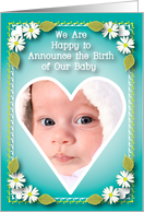 Birth Announcement / Photo Card