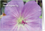 National Forgiveness Day, Oct. 29, blank card