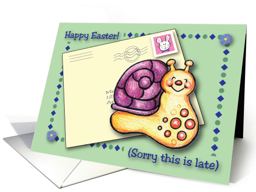 Easter / Belated, Snail Mail card (859978)
