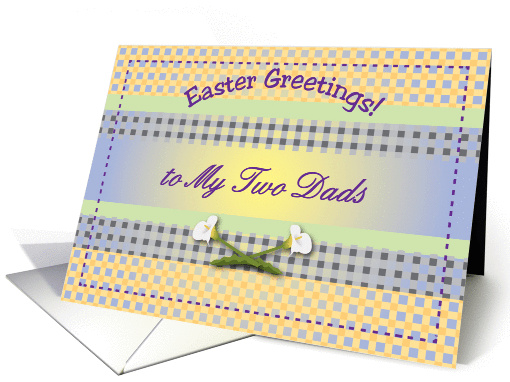 Easter / For 2 Dads card (860997)