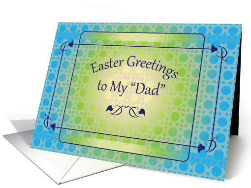 Easter / Like a Dad to me card (862551)