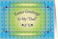 Easter / Like a Dad to me card