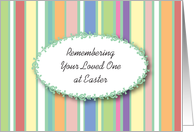Easter / Remembering Your Loved One, pastels card