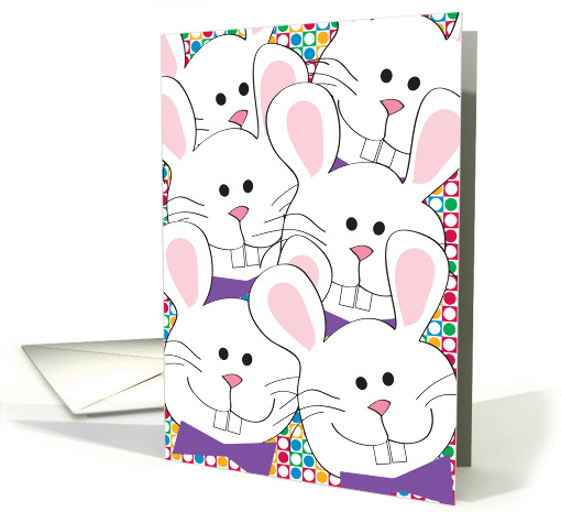 Easter / To a 6 yr. old, bunnies card (864751)
