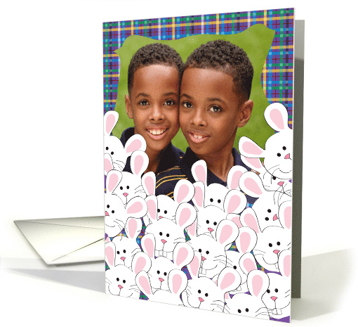 Easter / Bunnies Photo card (866641)