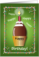 Birthday / To Football Fan, football card