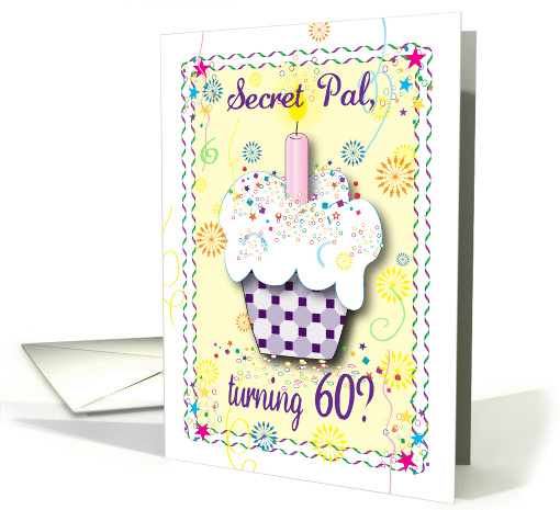 Birthday / To Secret Pal Turning 60 card (874234)