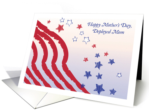 Mother's Day to Deployed Mom, military card (880134)