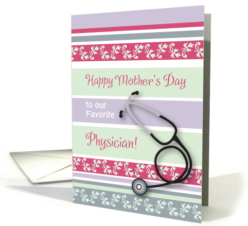 Mother's Day, to Physician, Doctor card (881849)