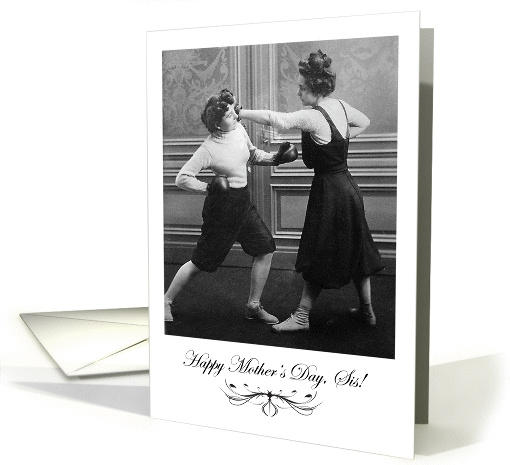 Mother's Day, To My Sister, from Sister, vintage photo card (882458)