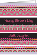 Mother’s Day, to Birth Daughter card