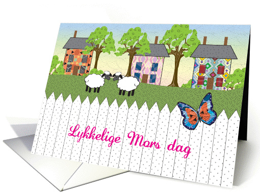 Mother's Day, in Norwegian, blank inside card (884135)