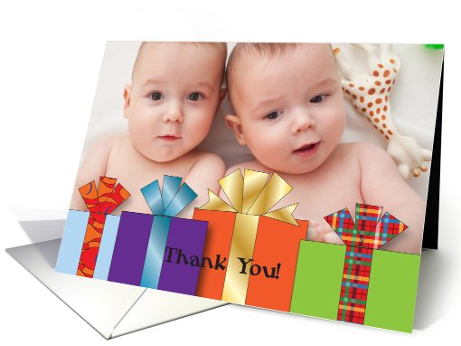 Thank You Photo Card, for Birthday Gift card (890589)