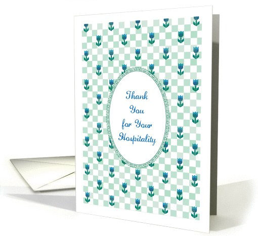 Thank you, for Hostess, hospitality card (892101)