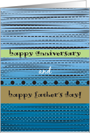 Father’s Day and Happy Anniversary card