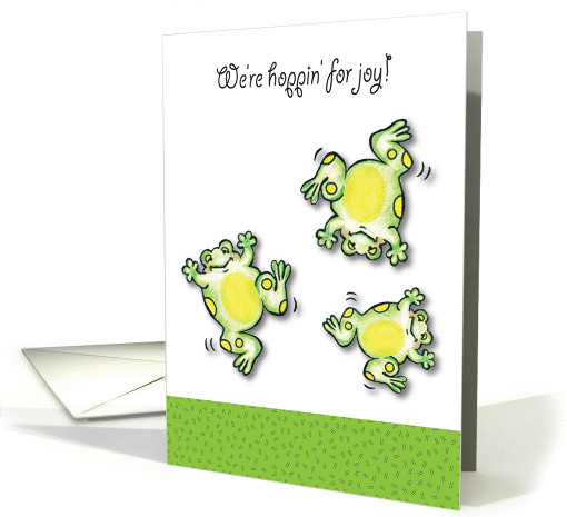 Father's Day, Frog Theme card (899002)