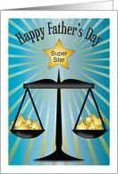 Father’s Day, to Lawyer, scales of justice card