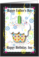 Father’s Day, Birthday on Father’s Day card