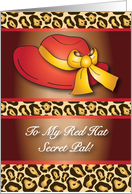 Red Hat, Secret Pal card