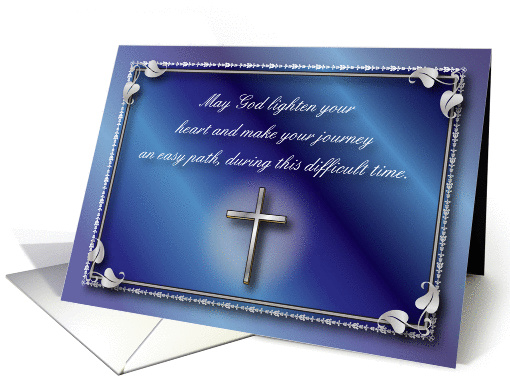 Sympathy, for loss of Father in Law card (910942)