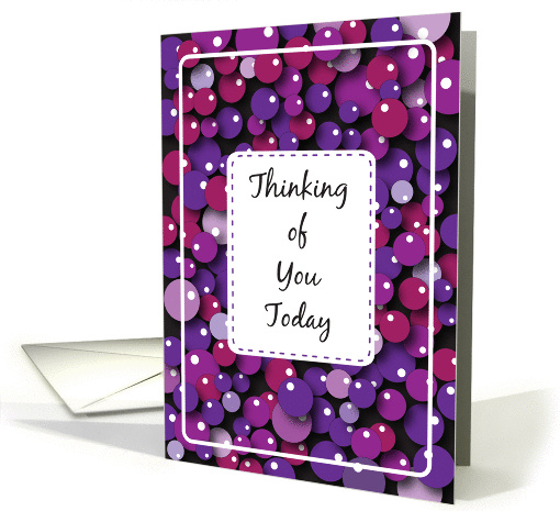 Thinking of You, Grape theme card (912072)